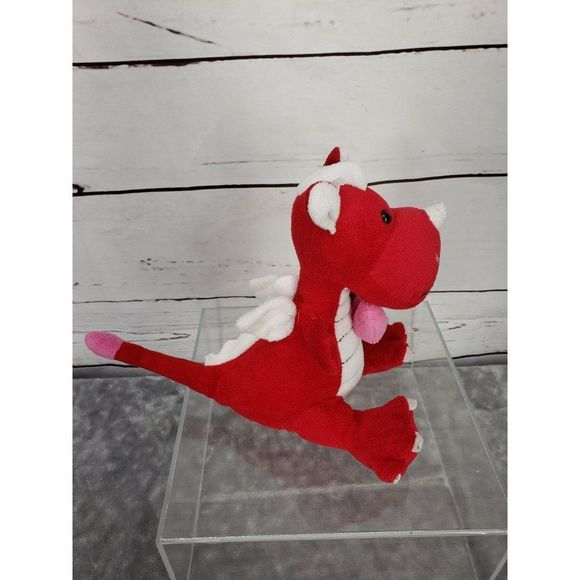 Animal Adventures Red Dragon Plush Toy - Picture 6 of 8